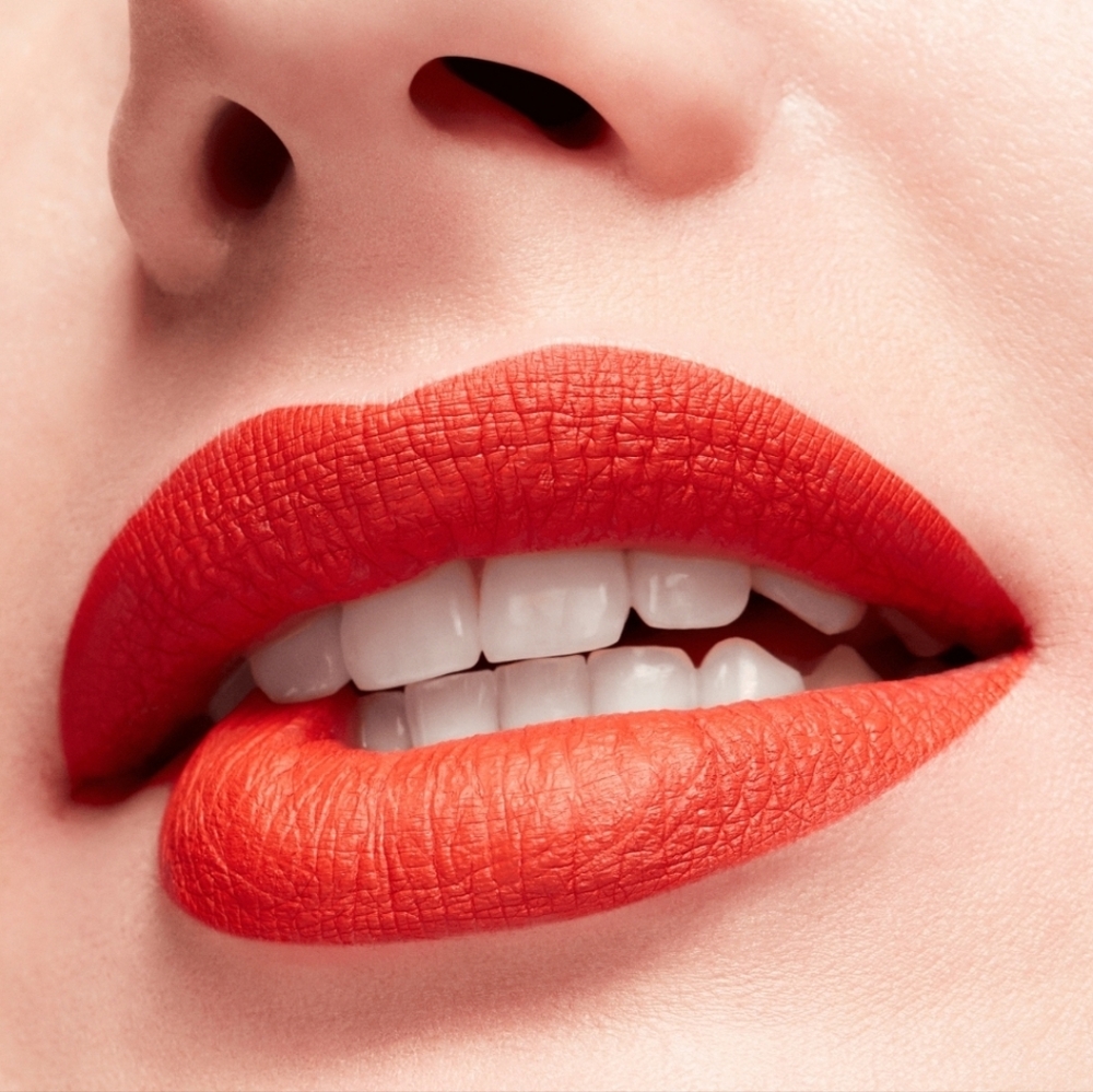 Mac Locked Kiss Ink 24 Hour Wear Gutsy Tomato Red Brand New In Box Full Size - Picture 6 of 10